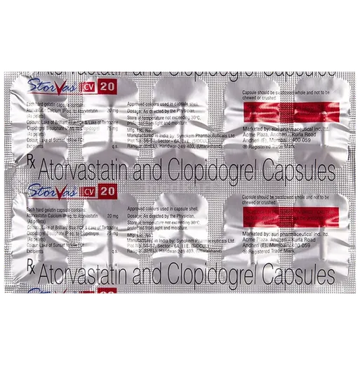 storvas cv 20mg tablet 10's